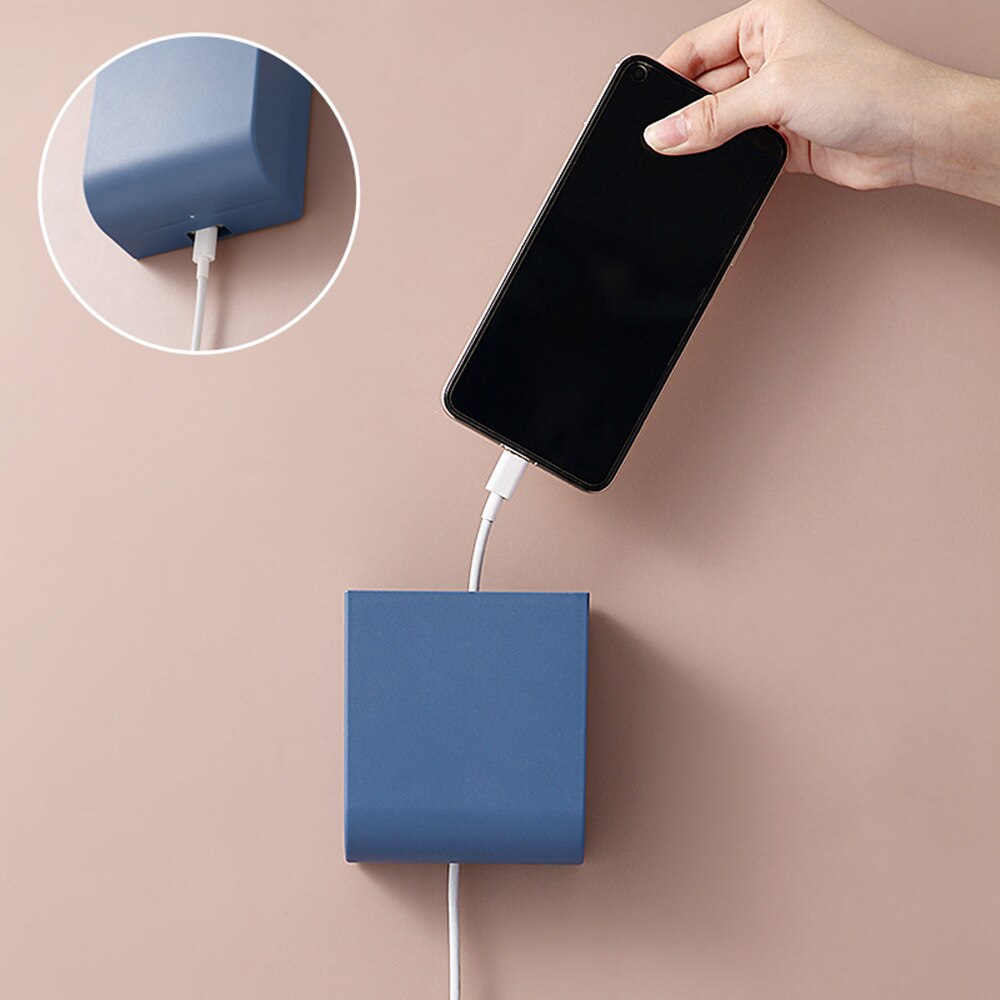 Strona główna schowek na ścianę skrzynka sypialnia TV klimatyzator pilot salon bezdotykowy telefon komórkowy stojak na śmieci