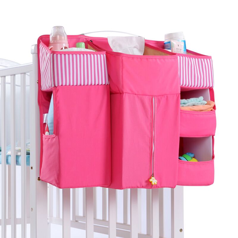 Bærbar baby krybbe arrangør seng hængende taske væsentlige ble opbevaring vugge taske krybbe sengelinned sengesæt ble hængende taske