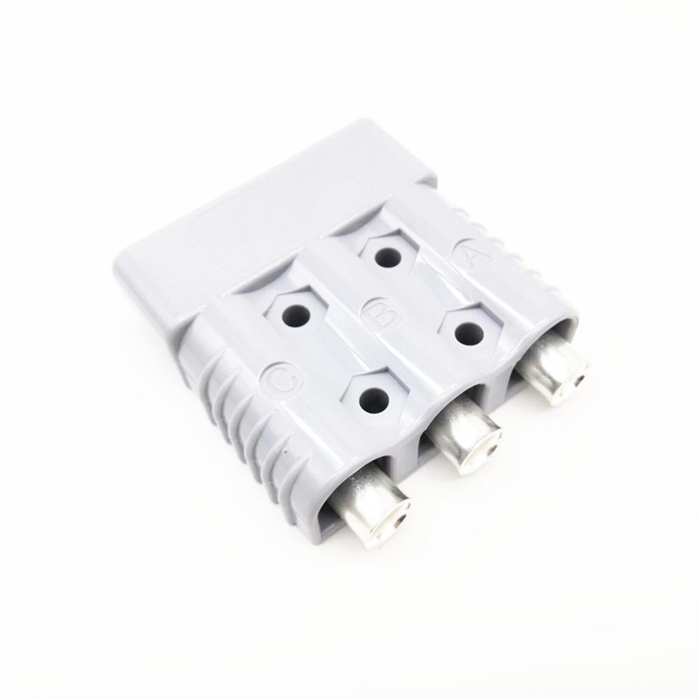 3 polos SB175 175A 600V de potencia de la batería de alimentación de enchufe de connetco con 1/0 2 4AWG terminal para carretilla elevadora eléctrica carrito de Golf apilador