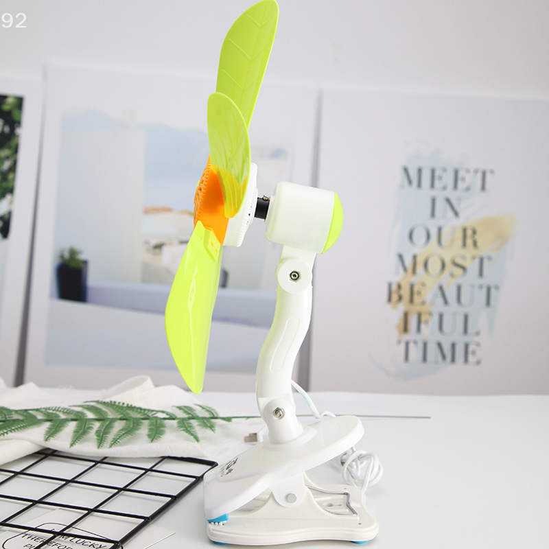 Portable Home Desktop Clip Fan Mini Electric Office Clamp Cooling Fans Student Dorm Bed Natural Wind Ventilation 220V