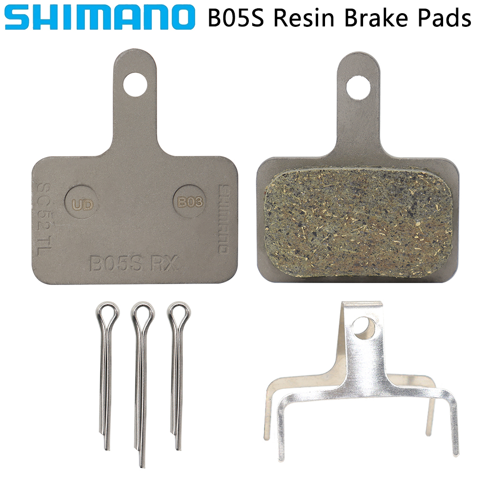 Pastillas de freno de disco SHIMANO B05S, bicicleta de montaña de resina para BR-MT200 MT400 UR300 MT500 M355 M375 M415 M446 M485 M525 M575 M4050