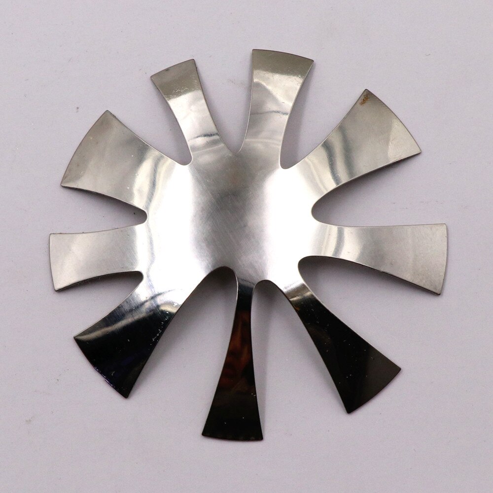 Silver/Gold Deep Oval 9 Size French Nails Cutter Easy Smile Line Almond Shape Tips C Curve Acrylic Nail Cutter Tool Kits D005(1): 1