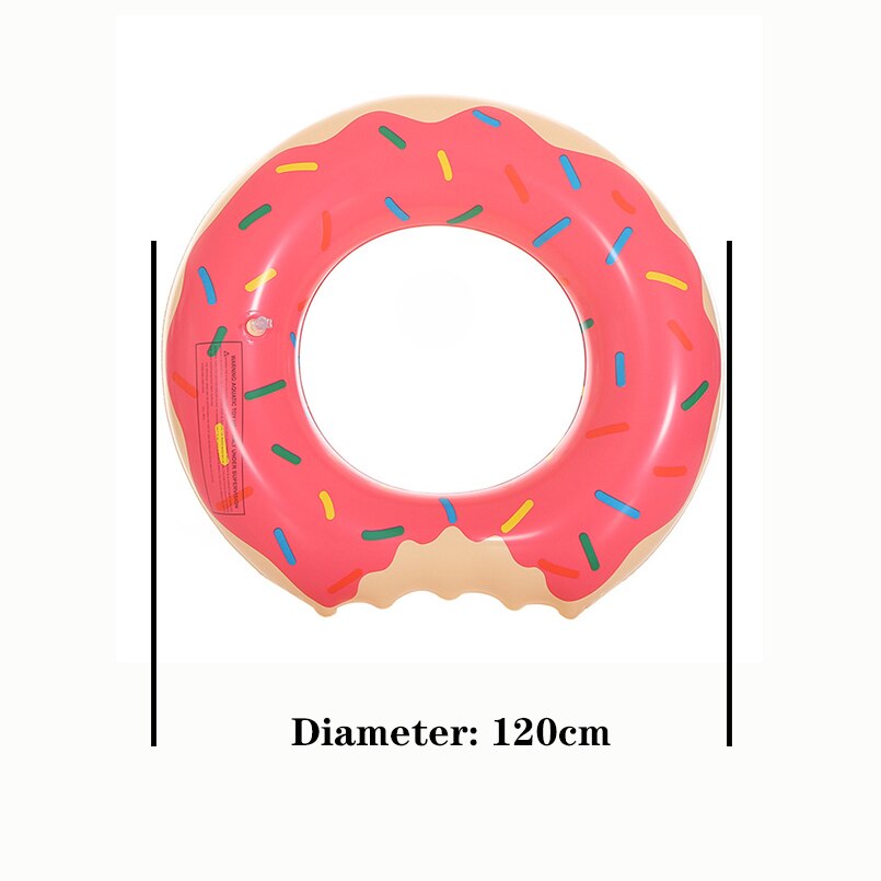 Anillo inflable de donut para nadar para adultos, anillo para nadar de niños, boya salvavidas para piscina: YYQF120