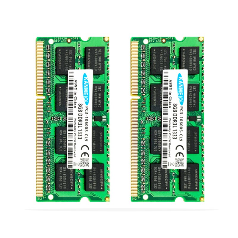 Kanmeiqiddr 3 ddr 4 8gb 4gb 16gb laptop ram 1333 1600 2133 2400 2666 mhz ddr 3l 204 stift sodimm notebook minne laptop 1.35v 1.2v