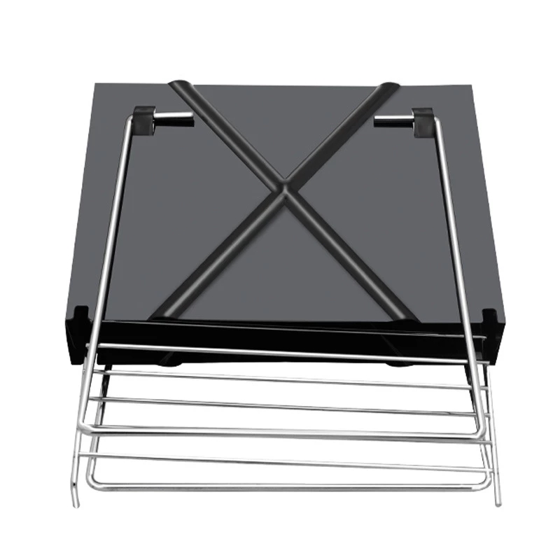 Bbq Grill Portable Foldable Barbecue Grill Charcoal Grill Outdoor Small Non-Stick Barbecue Wire X-Shaped Barbecue