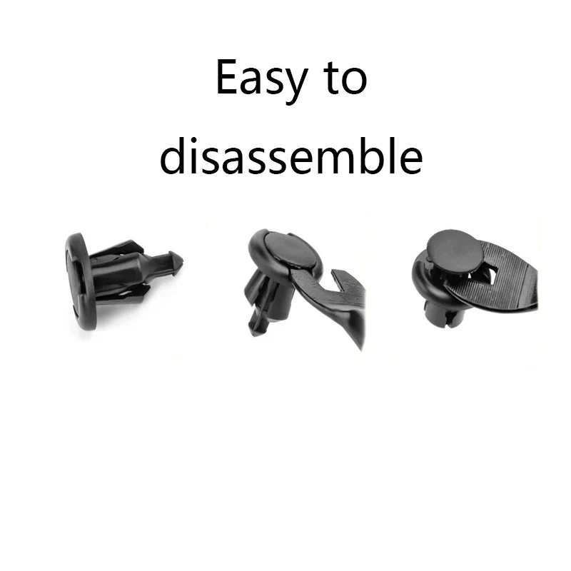 Remache de plástico automotriz Universal de 10mm para Honda, sujetador de parachoques 91503-SZ3-003, cubierta de Clip de sujeción de hebilla de coche, 10/20 piezas
