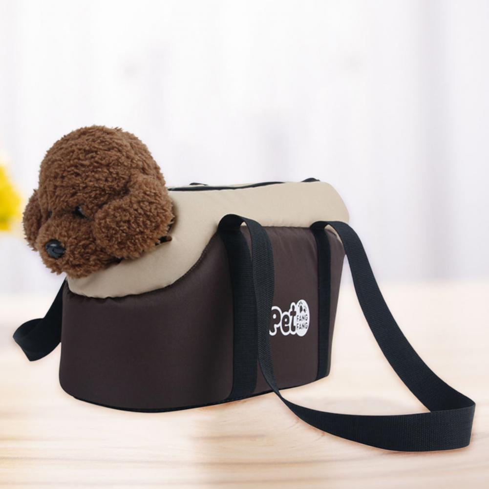 Comfortable Carrier Tote Stylish Pet Bag Shoulder Strap with Hole Interior Pad Carrier Tote
