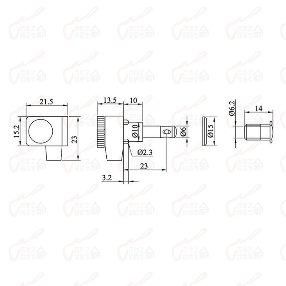 1 Set 6/7/8 corde senza chiusura a vite teste per chitarra sigillate accordatori per chitarra nero/oro/argento cromato