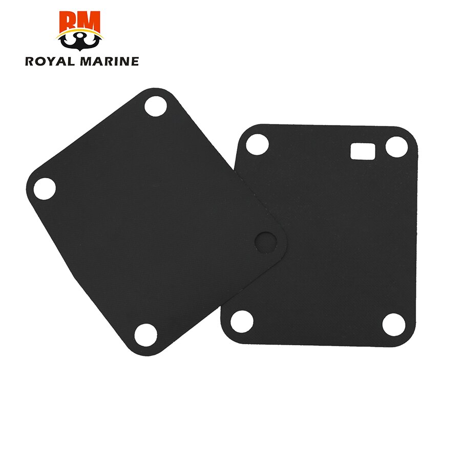 Membran （ 2 tabletter） til yamaha påhængsmotor 8hp 9.9hp 15hp reservedele til påhængsmotorer 6 g 1-24411-00 63v-24411-00