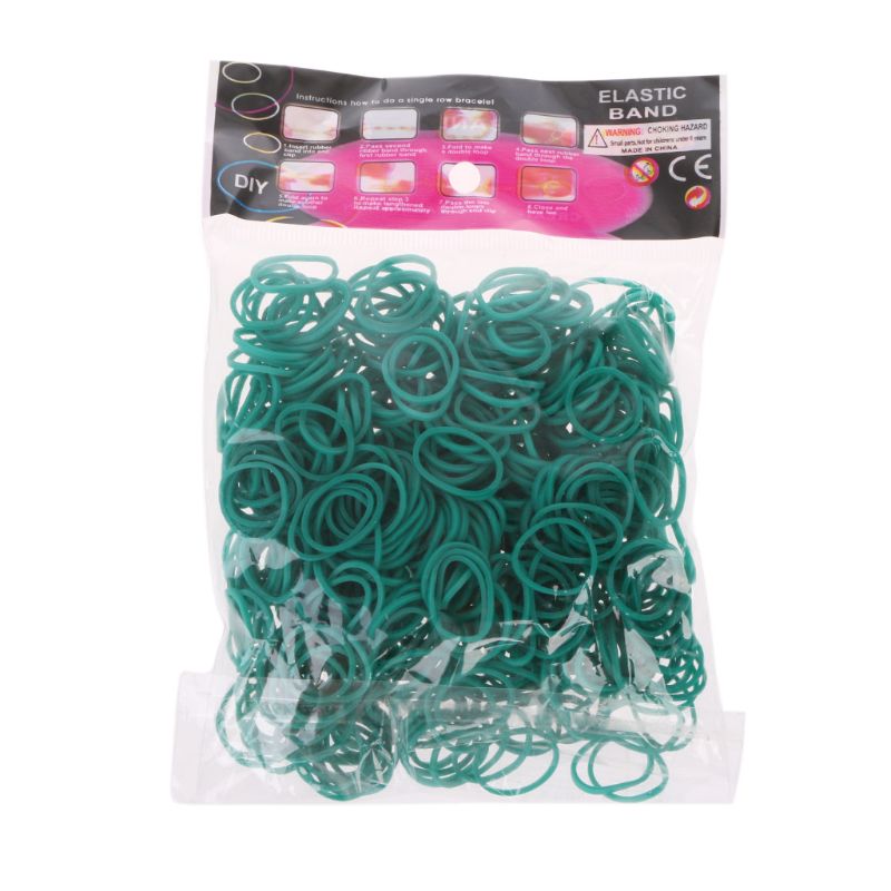 600Pcs Rainbow Mega Refill Elastiekjes Diy Armbanden Bands Party Favor Art Ambachten Voor Meisjes: 2