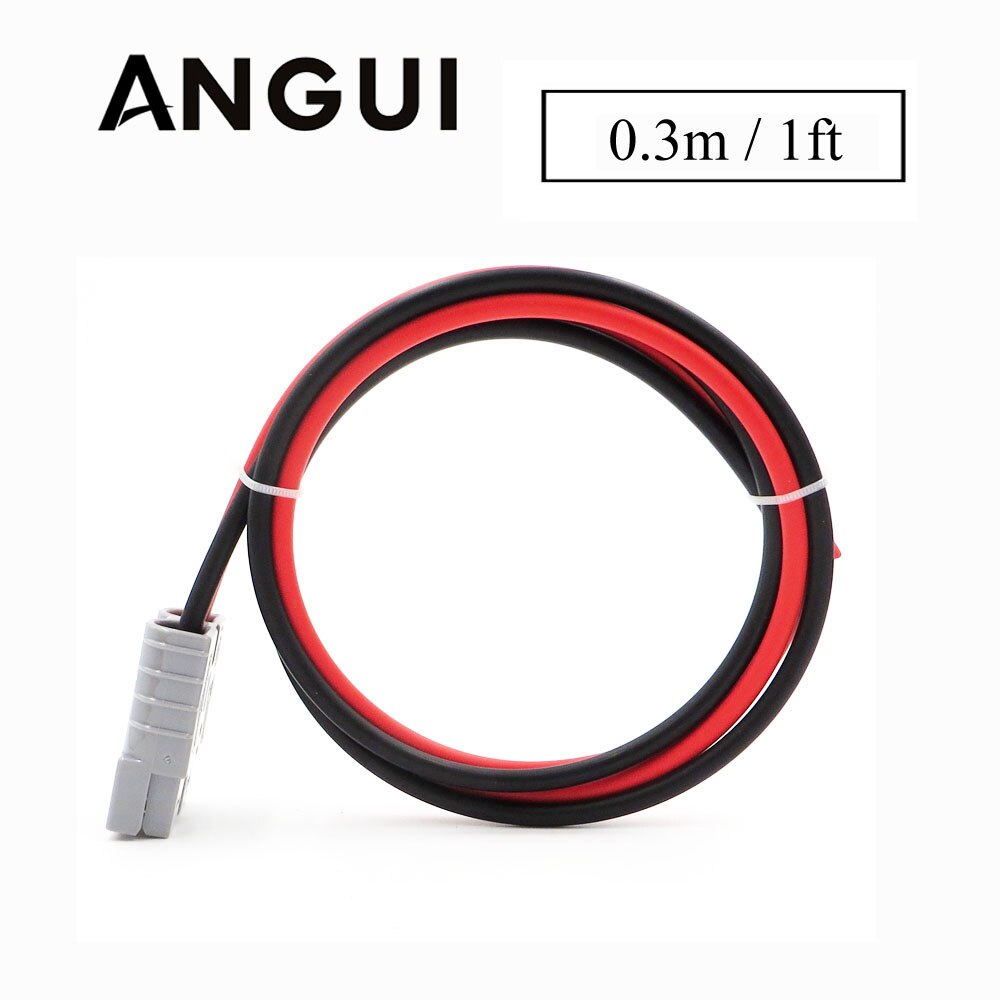 0.3 m/1FT SH50 Plug 50A 600 V Estender fio de cabo Conector Da Bateria solar UPS Bateria RV Veículos de Recreio conectar rapidamente