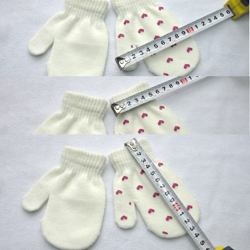 Kinder Handschuhe Winter Warme Baby Fäustlinge Gestrickte Jungen Und Mädchen Handschuh Für Alter Von 1-4 Jahre Alt