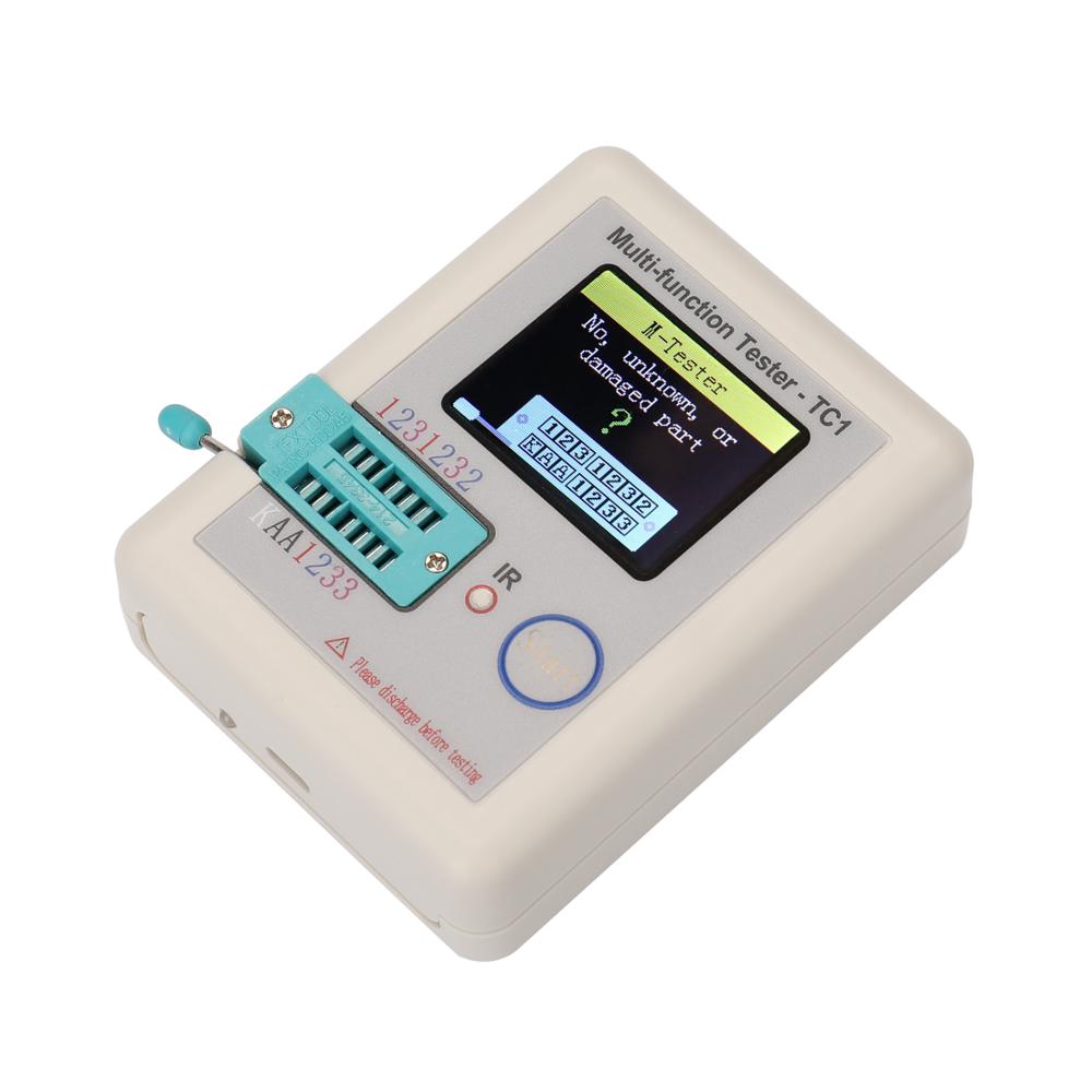 Transistor Tester NPN PNP Transistor FET Diode Resistance Inductance Capacitance SCR Battery Automatic Measurement Detector