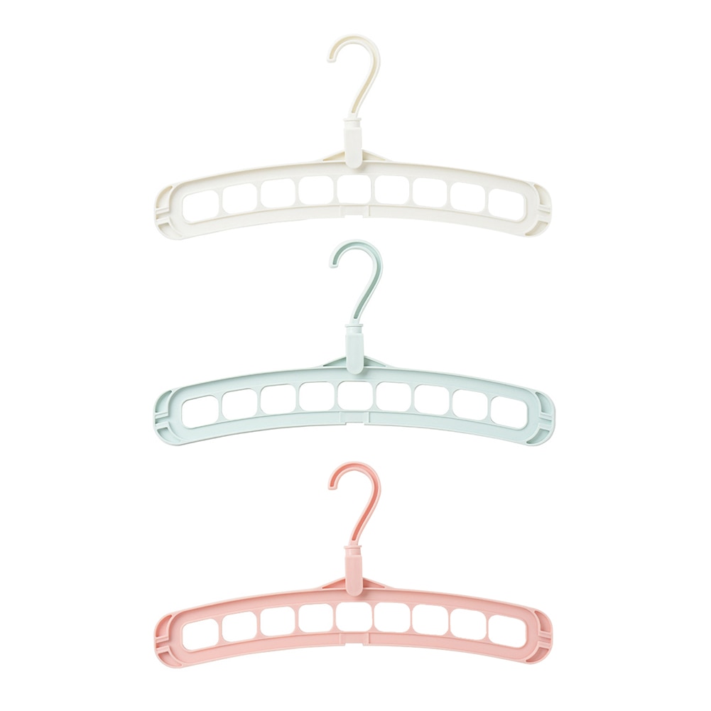 9 Holes Magic Clothes Hanger 360 Rotating Hanger Wardrobe Drying Racks Cloth Hangers Organizer Home Storage