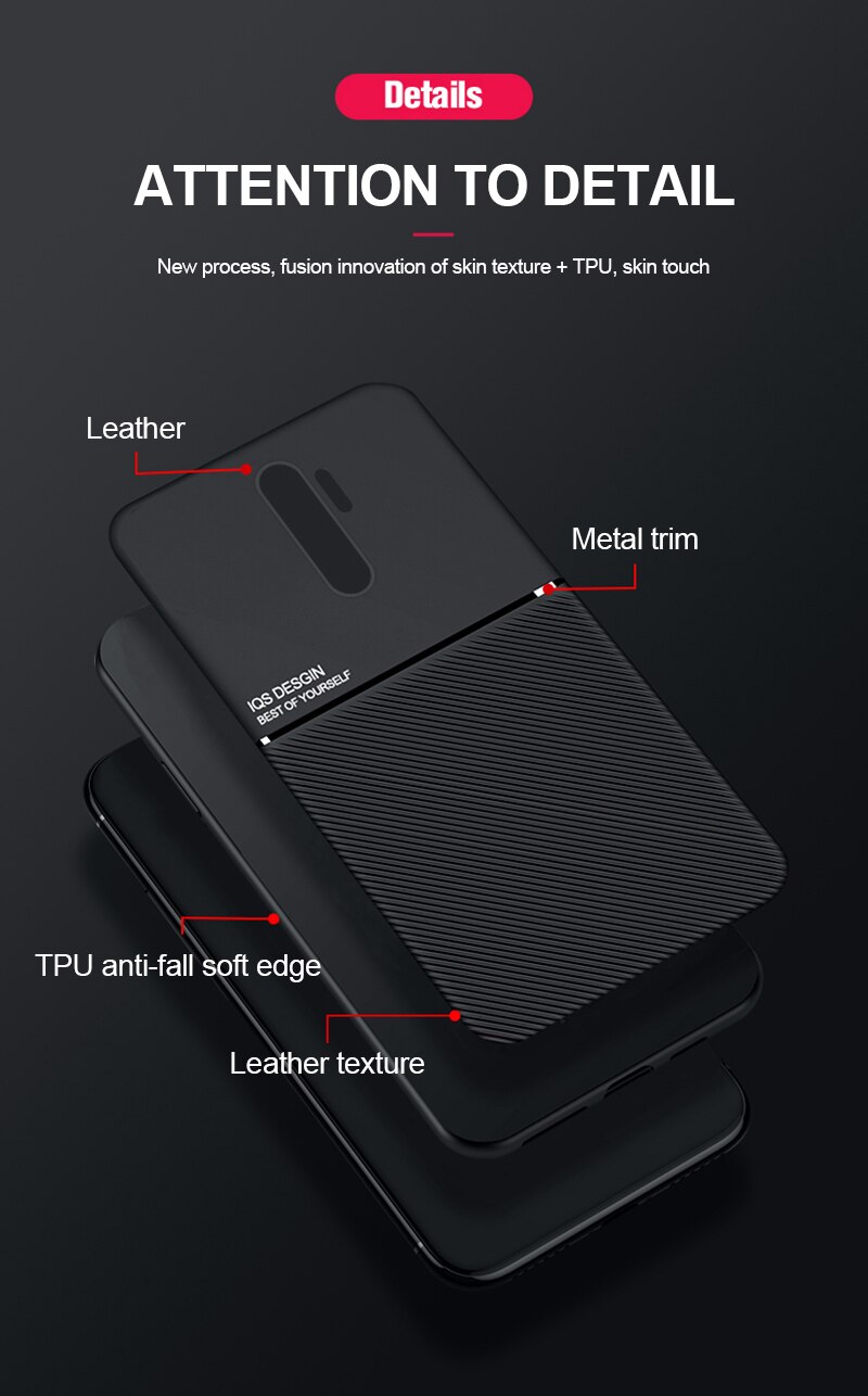 Frosted anti-impronte digitali cassa del telefono magnetica per Xiaomi Redmi Nota 8 T molle della copertura di TPU Xiomi Rosso mi Nota 8 Pro UN 8A Note8 T Note8t