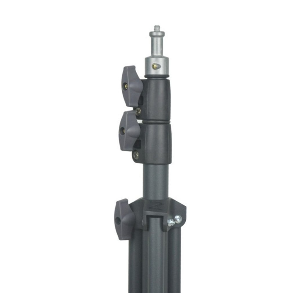 Outdoor Broadcast Rack Retractable Tripod 200cm Foldable Microphone Stand Non Contact Thermometer Bracket