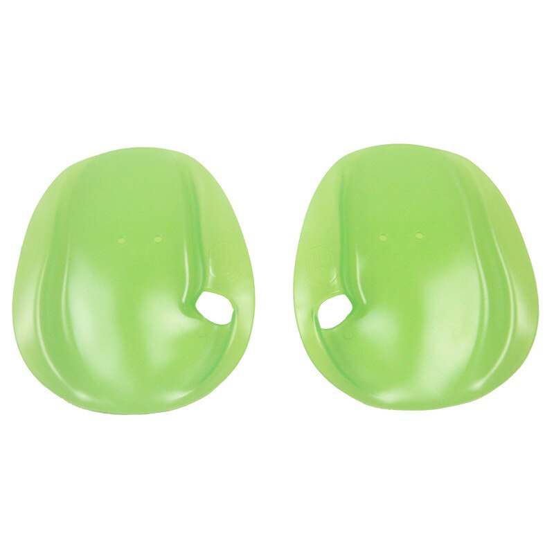 Guanti palmati da nuoto per giovani adulti palmati trasparenti per allenamento palmati a mano guanti da nuoto attrezzatura palma rana -40: verde Size M