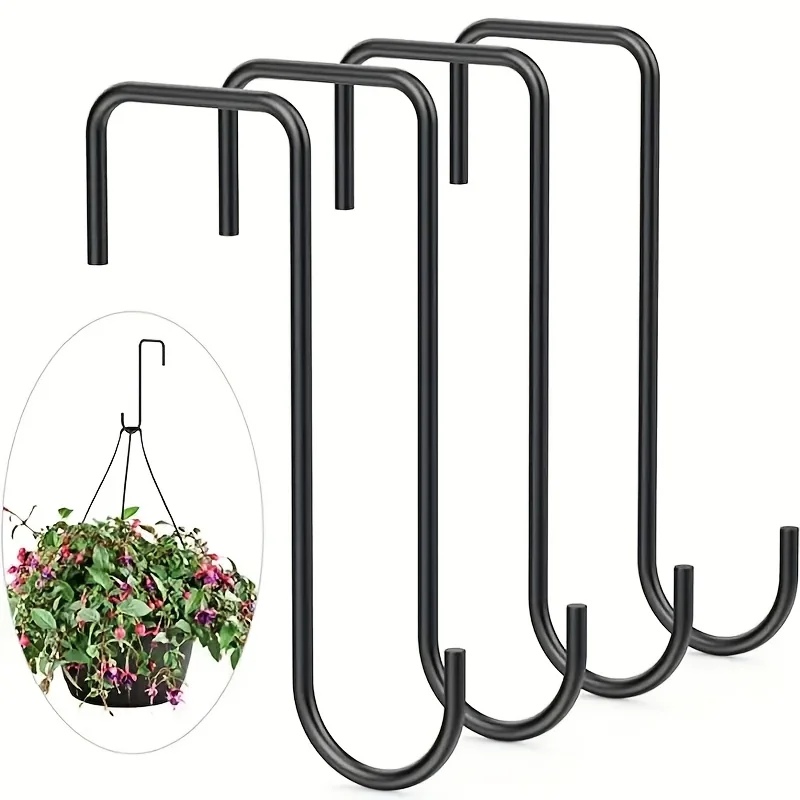 Robuste Pflanzenhaken zum Aufhängen ein der Tür, Haken zum Aufhängen von Gartenhaltern, geeignet zum Aufhängen von Pflanzen Ich bin Innen- und Außenbereich, Vogelfutterspender