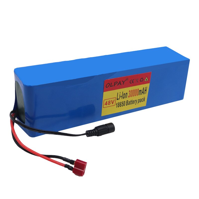 High capacity 48v battery 48v 30Ah 1000w 13S3P Lithium ion Battery Pack For 54.6v E-bike Electric bicycle Scooter with BMS