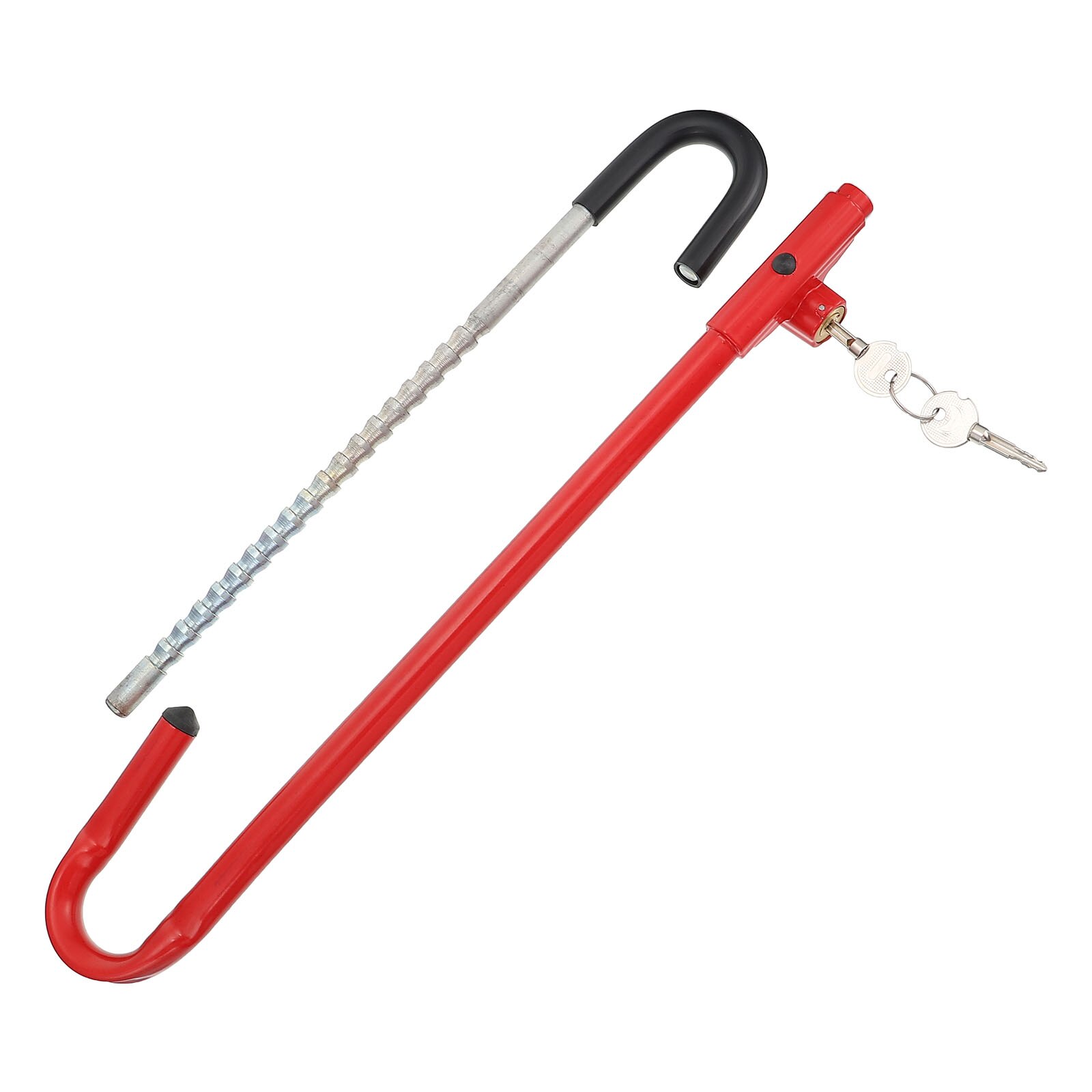 1pc Auto Steering Wheel Lock Retractable Anti-Theft Lock Car Accessories