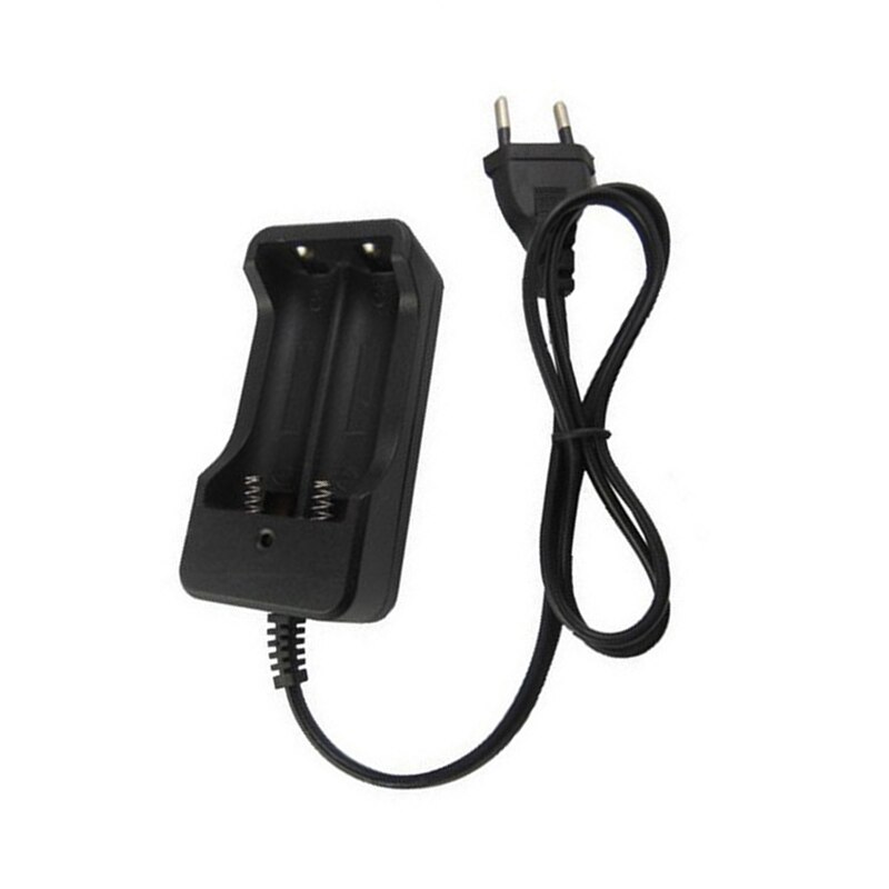 Eu au oss uk dobbel batterilader til 18650 li- ion batteri 4.2v dobbel spor plugg lader til ledet lommelykt
