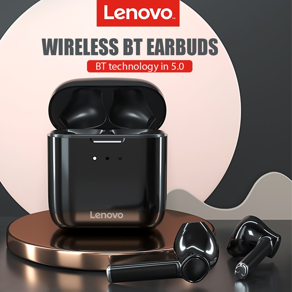 Lenovo X9/X18/XT91/QT83/LP1/LP1S Wireless Earphone Touch Control Bluetooth 5.0 Headphone Stereo HD Music Earbuds Headset w/ Mic