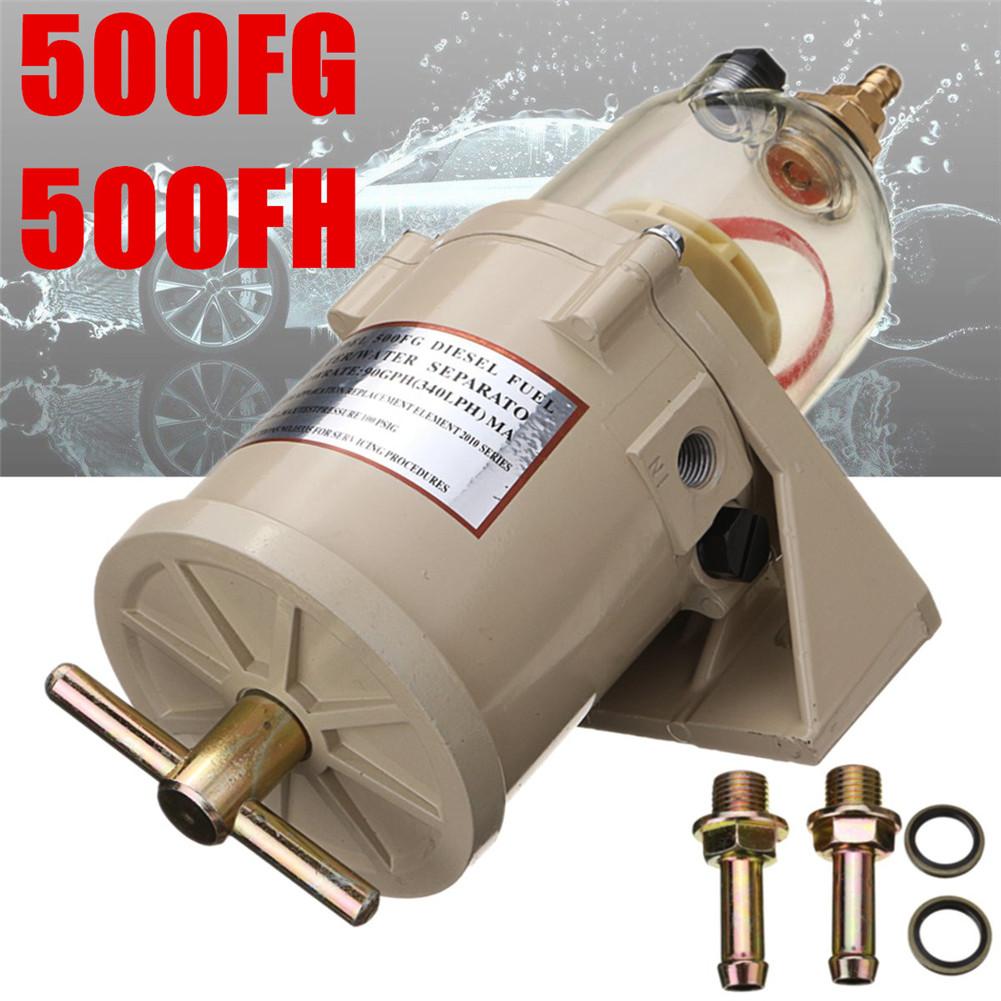 500fg 500fh diesel brændstoffilter olie/vand separator marine båd lastbiler 90 gph båd brændstof filter marin motor brændstof