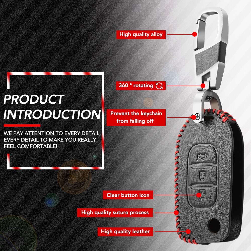 Nahkainen auton avainkotelo renault kadjar captur megane sandero stepway logan clio 5 arkana kansi avaimeton kaukosäädin