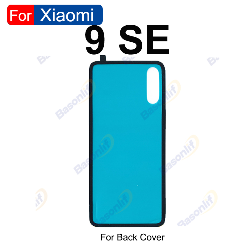 Back Cover Waterproof Adhesive For XiaoMi Mi 10 CC9 Pro 9 8 Lite SE 9T Pro POCO X3 Pro Series Rear Sticker Replacement Glue: Orange