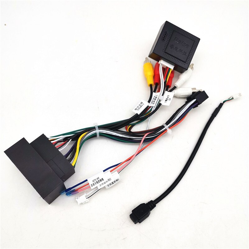 Car 16pin Android Wiring Harness With Canbus box For Jeep Cherokee 15~19/Compass(17–20)/Grand Commander/Renegade