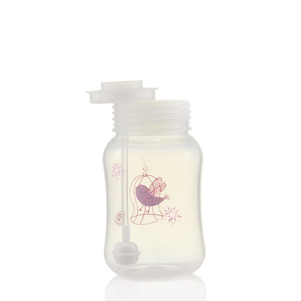 240Ml Pasgeboren Kinderen Kind Baby Jongen Meisje Brede Mond Pp Zuigfles Drinkwater Borst-Achtige Gevoel