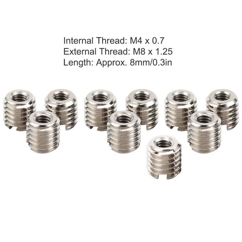 stainless steel insert for hardware repair tools threaded inserts Thread Insert Kit Reducing Nut 303 Stainless