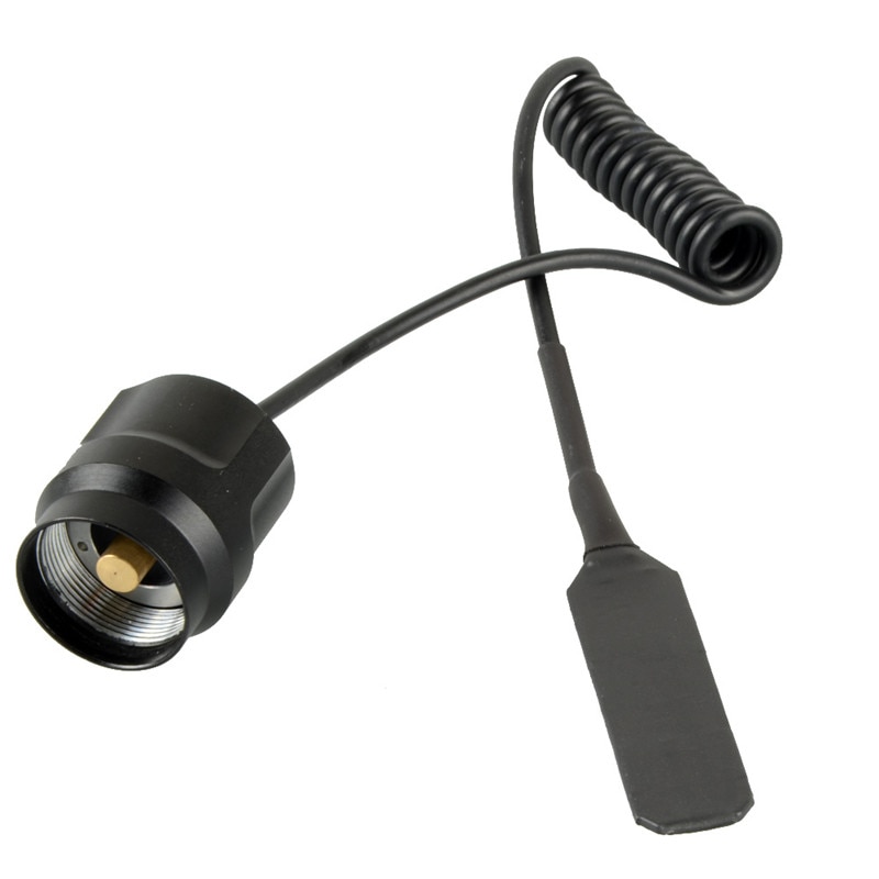 Remote Pressure Switch Flashlight Rat Tail Switch For C8 Q5/R5/T6 LED Torch Best Without Flashlight