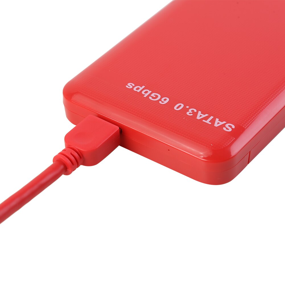 Portable 2.5inch HDD Case USB3.0 to SATA External Hard Drive Enclosure 6Gbps 3T UASP Tool Free SSD Hard Disk Case Box for Laptop