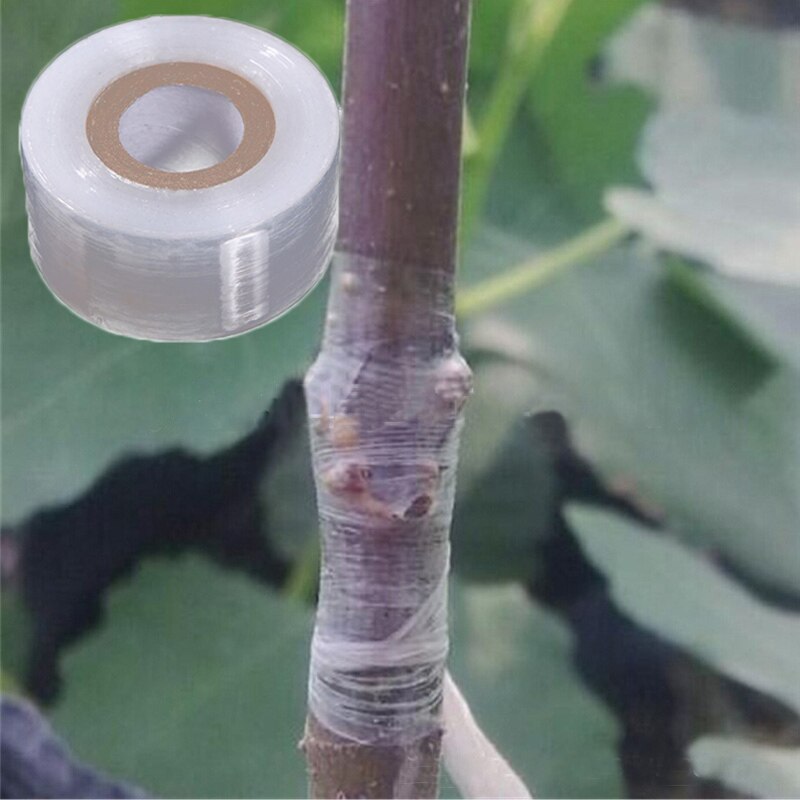 Injerto de plantas de árbol de jardín, suministros de plántulas de PE respetuosos con el medio ambiente, autoadhesivo portátil de 30MM x 120M, cinta de injerto estirable