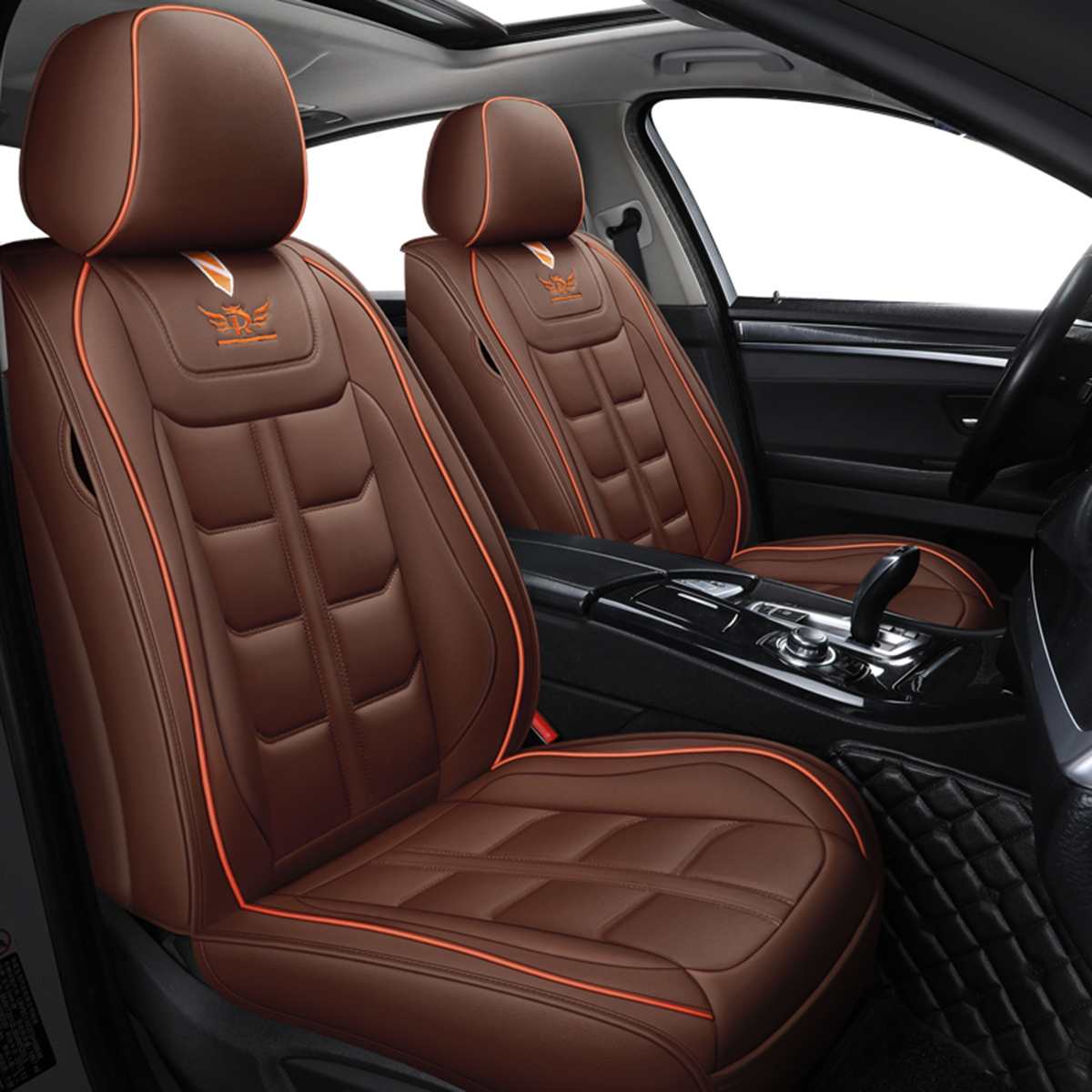 Autostoelkussen, voor Toyota Corolla Touring (E210) 2019-2024 universele antislip bestuurdersstoelhoezen beschermer, auto-voorstoelkussenmat,E