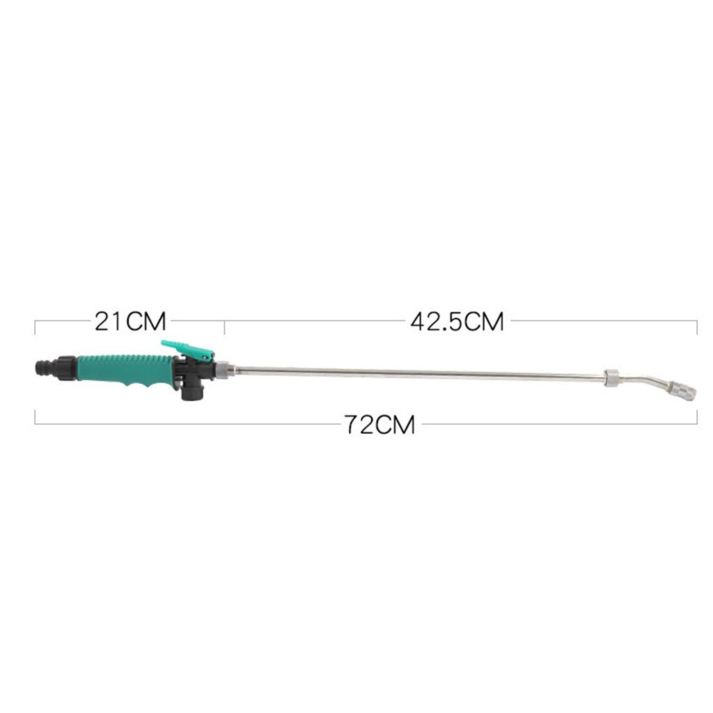2-In-1 High Pressure Washer Car Power Water Jet Tools Garden Outdoor Cleaner Watering Lawn Air Conditioning Washer Nozzle @C11: 72cm