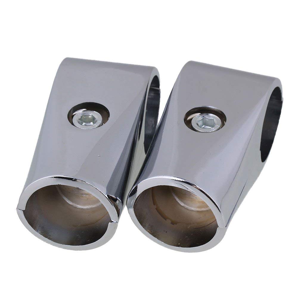 Lot de 32mm connecteurs pour tubes ronds en alliage d'aluminium à  of 2 orifices