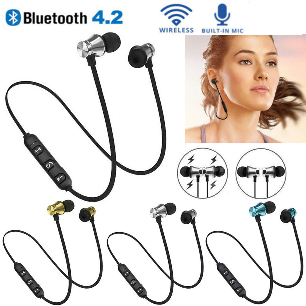 Magnetic attraction Bluetooth Earphone Sport Headset Fone de ouvido For iPhone Samsung Xiaomi Ecouteur Auriculares