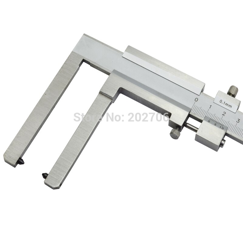 Pied à coulisse de frein en acier inoxydable pour disques de frein disques outils de mesure frein à disque épaisseur jauge griffe longueur 50mm/80mm