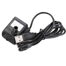 Ortable Mini Dompelpomp Water Pompen USB Lading Pompen voor Aquarium Fish Fontein Water Dispenser Thuis Aquarium Accessoires