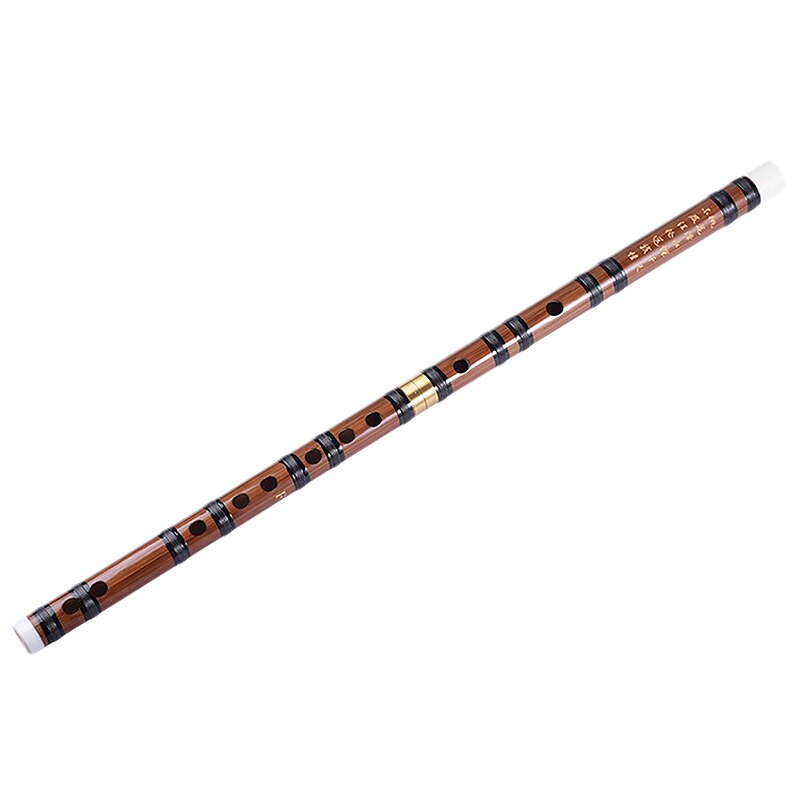 Pluggable traditionele bamboefluit, chinees bitter bamboe dizi-instrument: 69cm