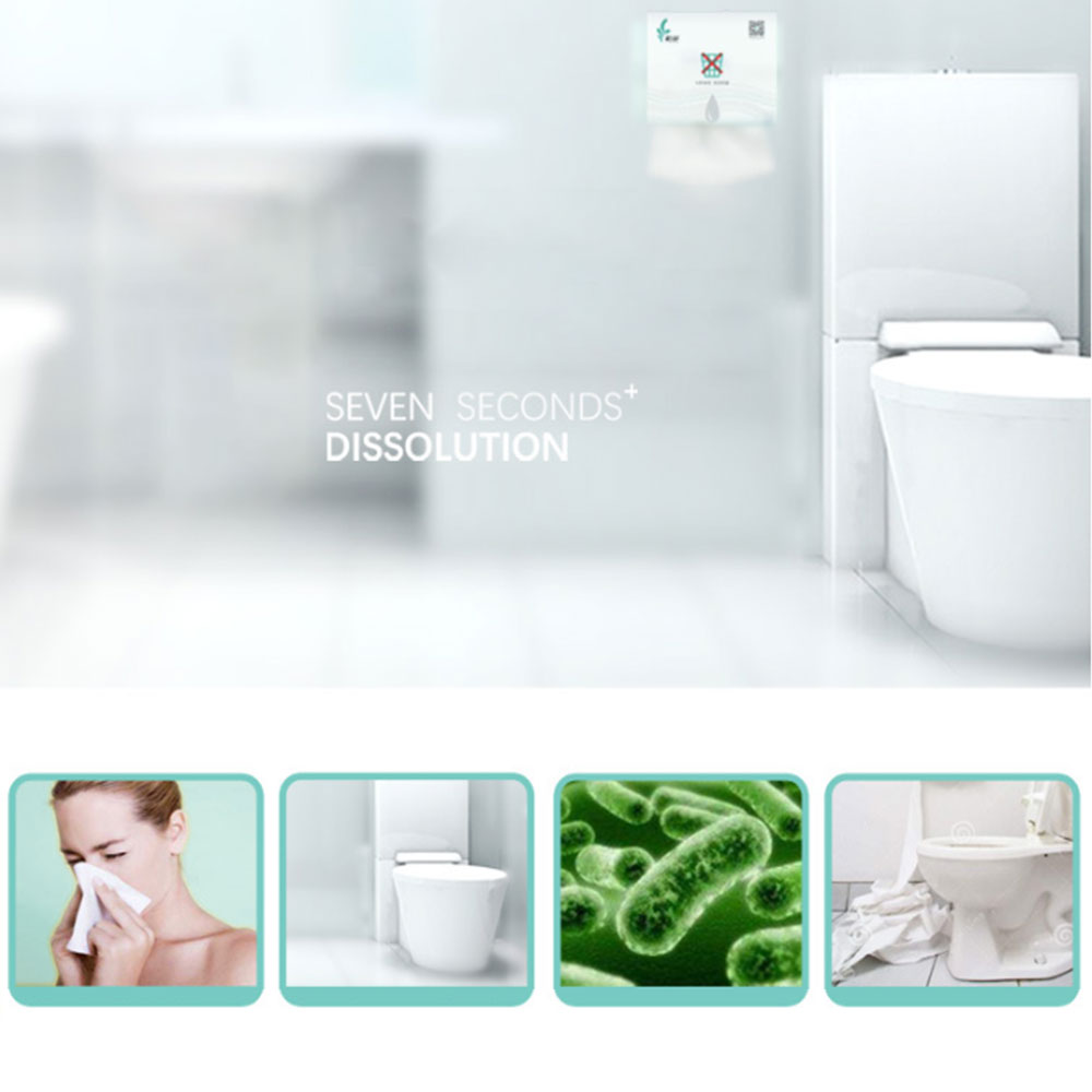 8 Zakken Tissues Papieren Zachte Primaire Houtpulp Pompen Papier 3 Lagen Toiletpapier Servet Papier Dikker Thuis Papier