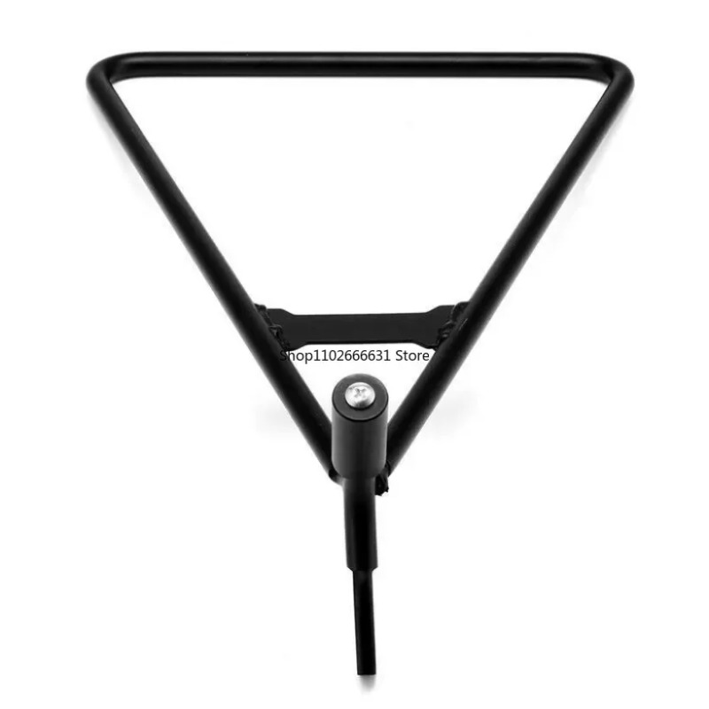 1pc universale Dirt Bike Mx Motocross Cavalletto Accessori moto Cavalletto laterale triangolare per moto in acciaio nero