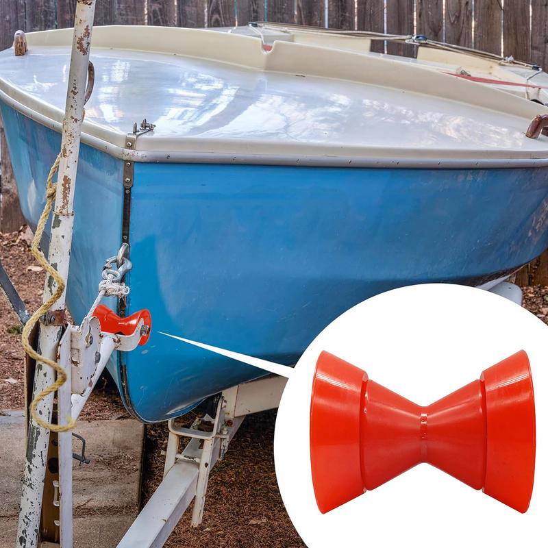 Bugrolle für Bootsanhänger, stoßdämpfender Bootsanhänger, vordere Rolle, Bootsbogenrolle, rostfreie Bootsrampe, Rollen, Bootsanhänger