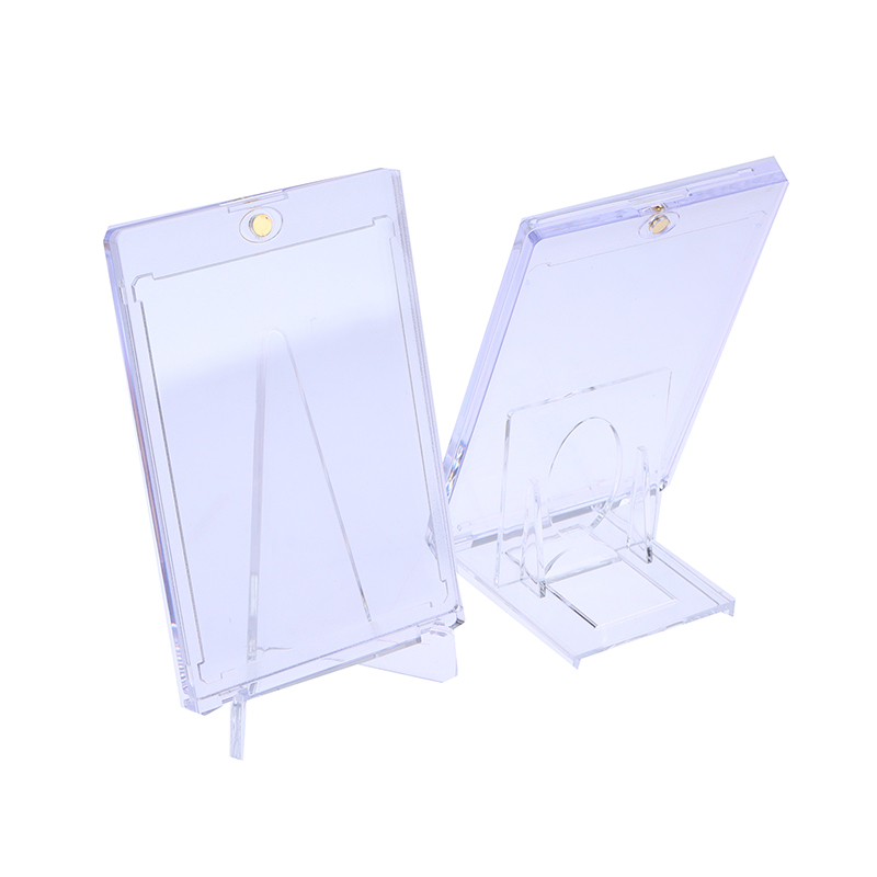 35pt Magnet karten Halfter Stütz karten Protektoren Hartplastik hüllen Handels vitrine Baseball Sport Sport Yugioh Karte