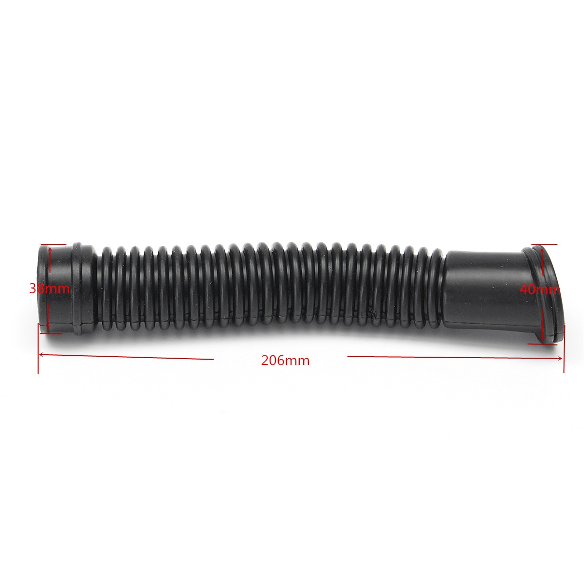 Motorfiets Luchtfilter Slang Buis Past Voor ATV 50cc-125cc 90cc Chinese Kazuma Meerkat Falcon