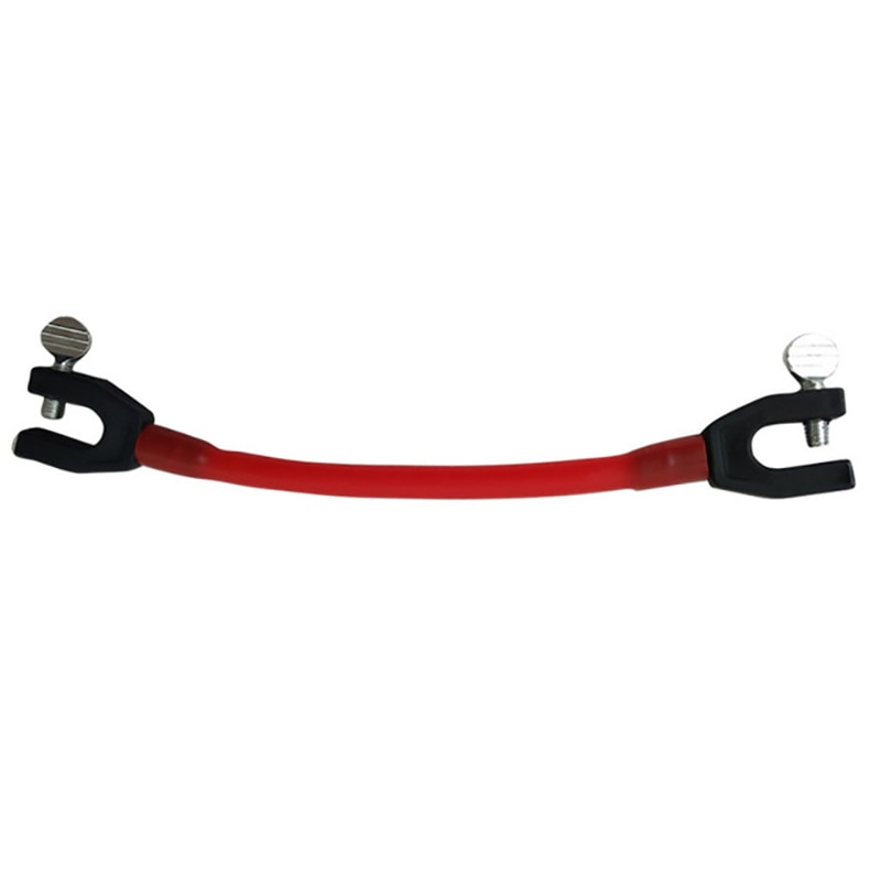 Protection Ski Connector Easy Installation Portable Compact Kids Beginner Winter Easy Wedge Control Training Ski Tip Connector: Red