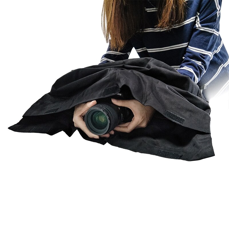 60cm x 55cm Waterproof Dedicated Film Changing DarkRoom Bag Dark Room Load Photography Zipper Camera Bag