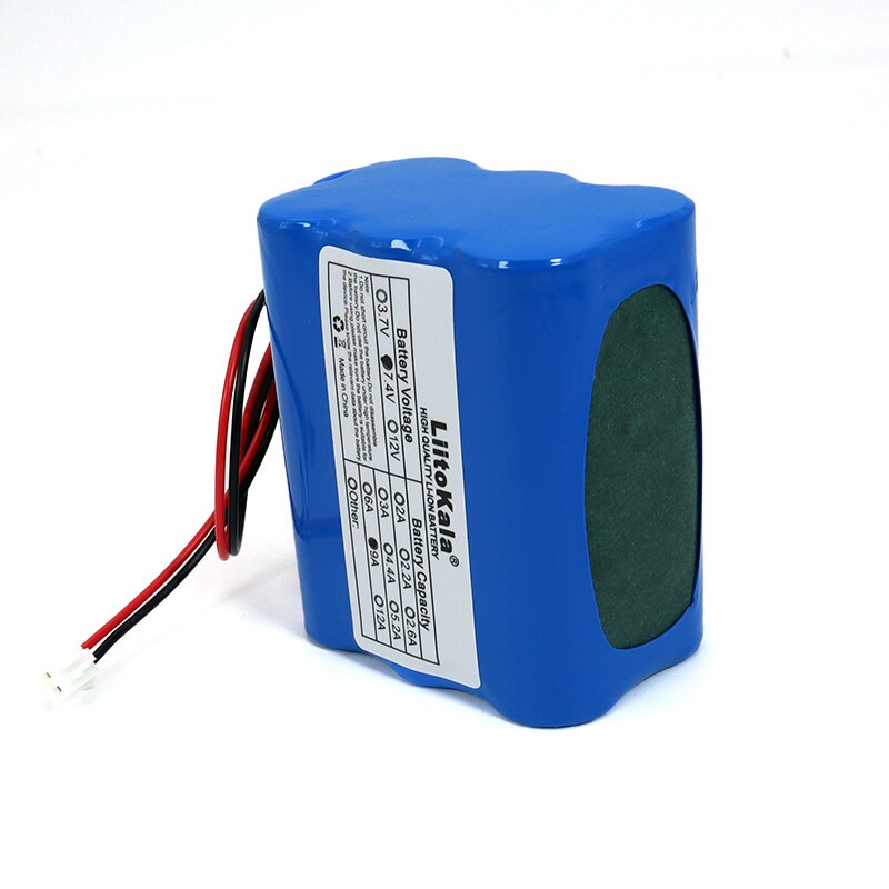 Liitokala 7.4V 18650 Lithium Battery Pack 2S3P 9ah Fishing LED Light Bluetooth Speaker 8.4V Emergency DIY batteries with PCB